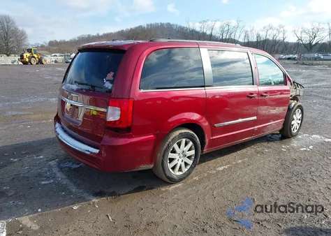 2014 Chrysler Town & Country Touring из США, поврежденный, VIN 2C4RC1BG4ER374509